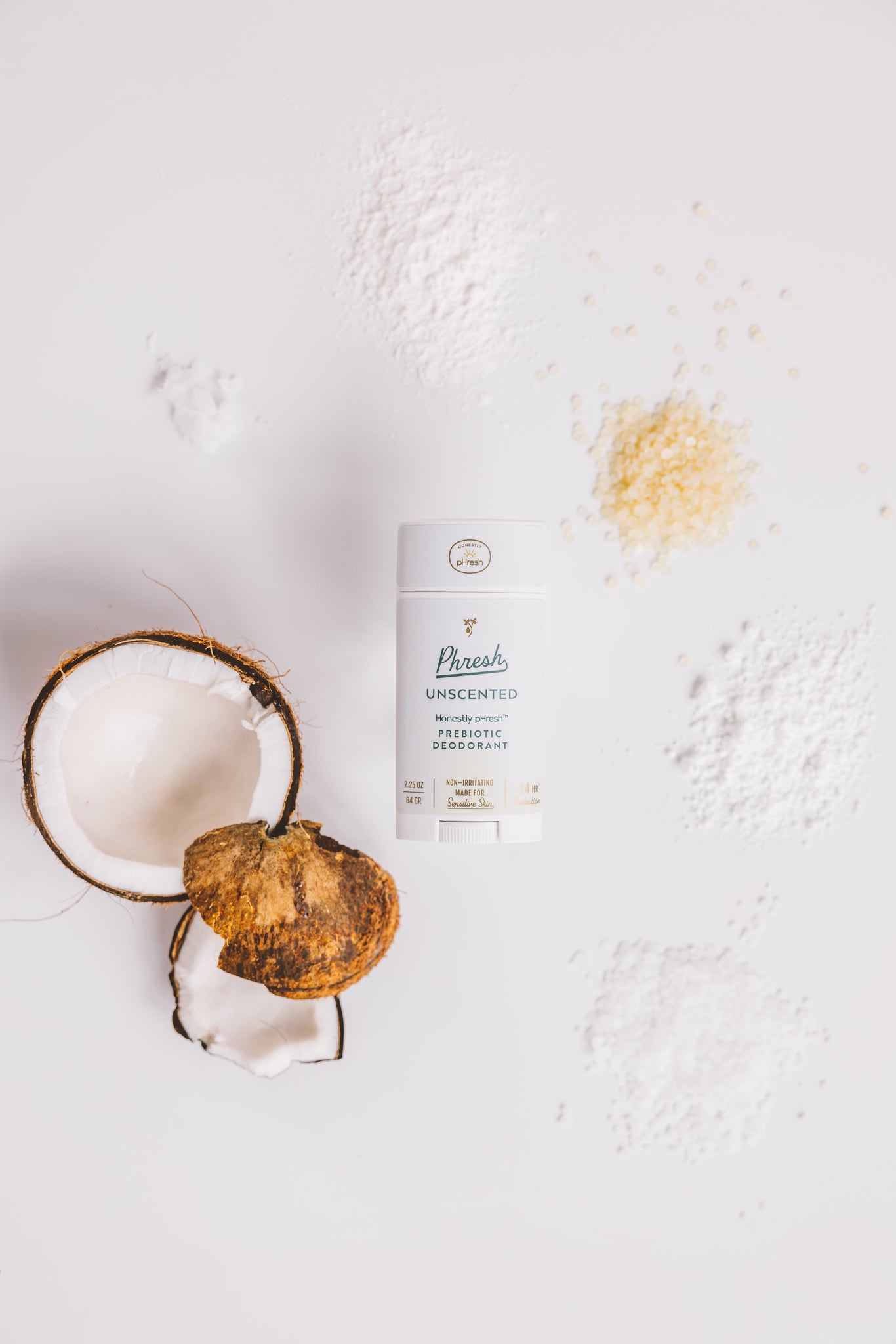 Phree Unscented pH Balancing Deodorant Stick