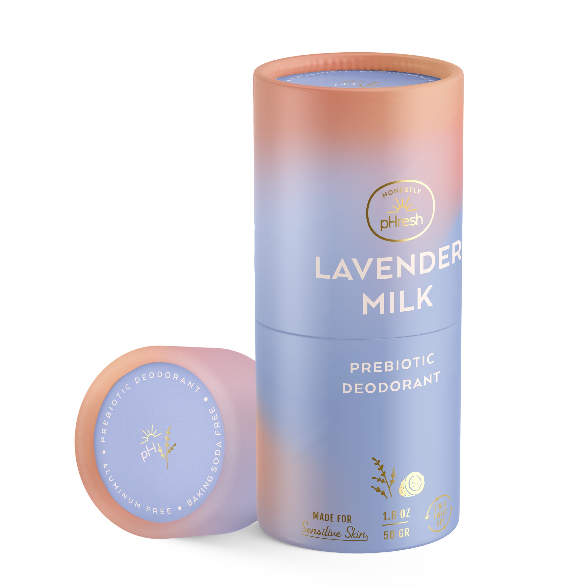 Lavender Milk Paper Twist Up Deodorant