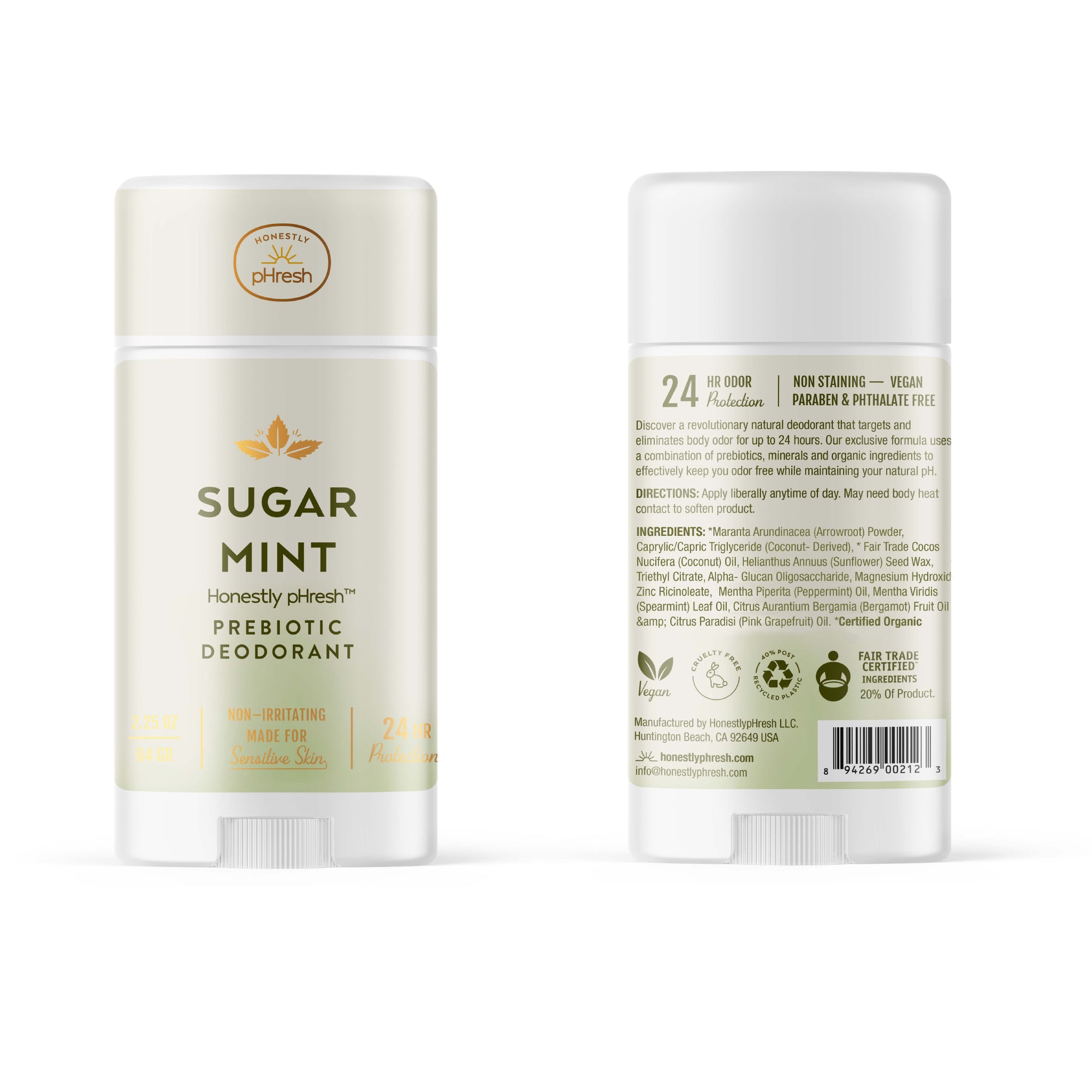 Sugar Mint Deodorant Stick