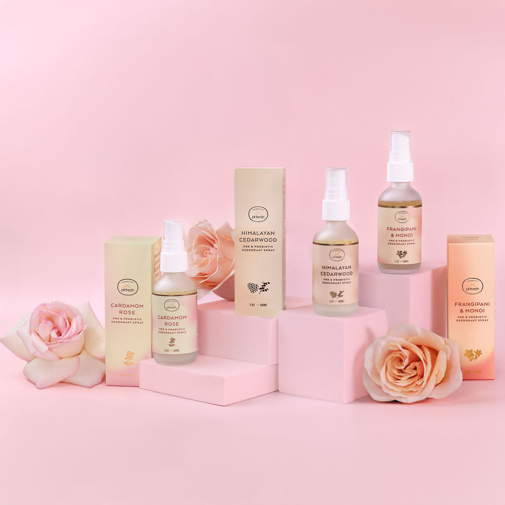 Prebiotic Deodorant Sprays