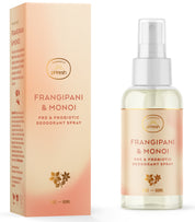 Frangipani & Monoi Pre + Probiotic Deodorant Spray